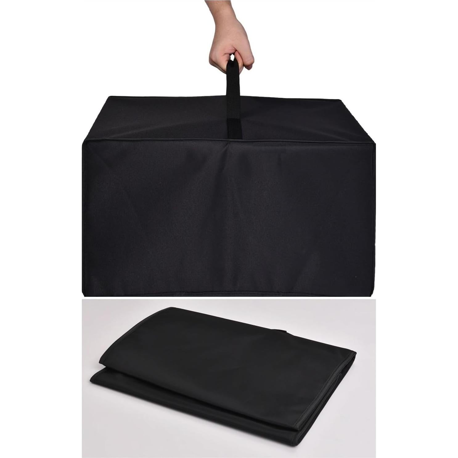 Cubierta para impresora HP Color Laserjet Pro y Brother - Negro