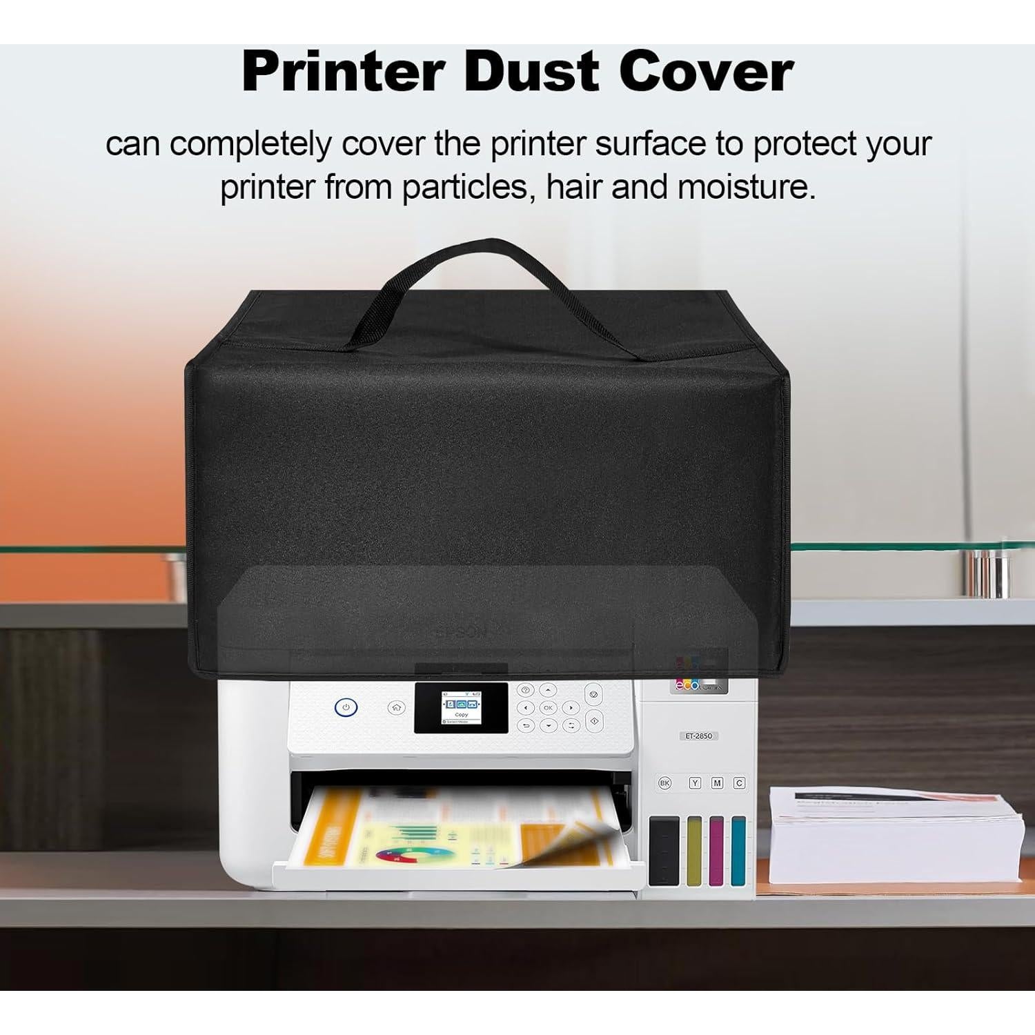 Cubierta de Polvo para Impresora EiiJugaloo Nylon 40x39x17cm