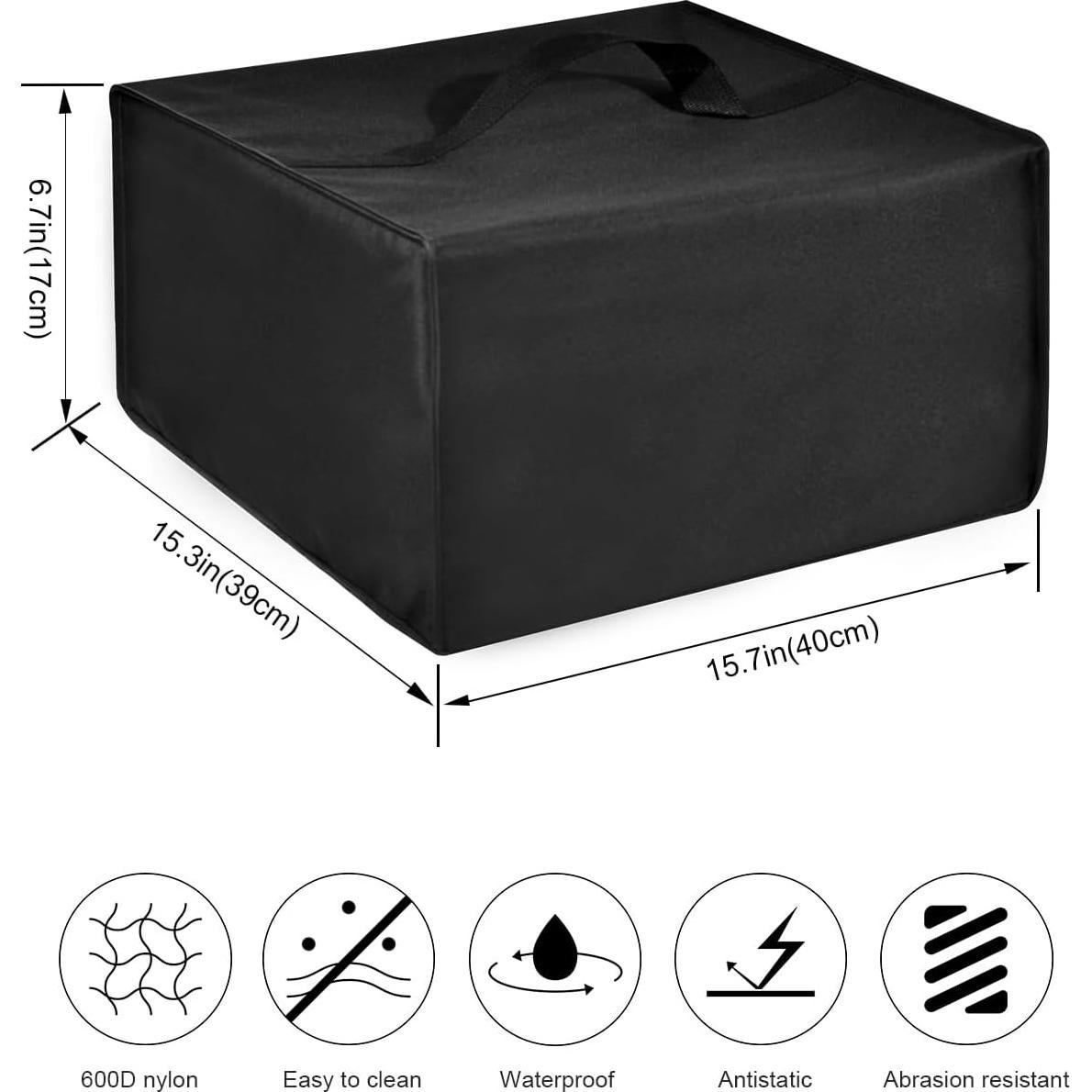 Cubierta de Polvo para Impresora EiiJugaloo Nylon 40x39x17cm