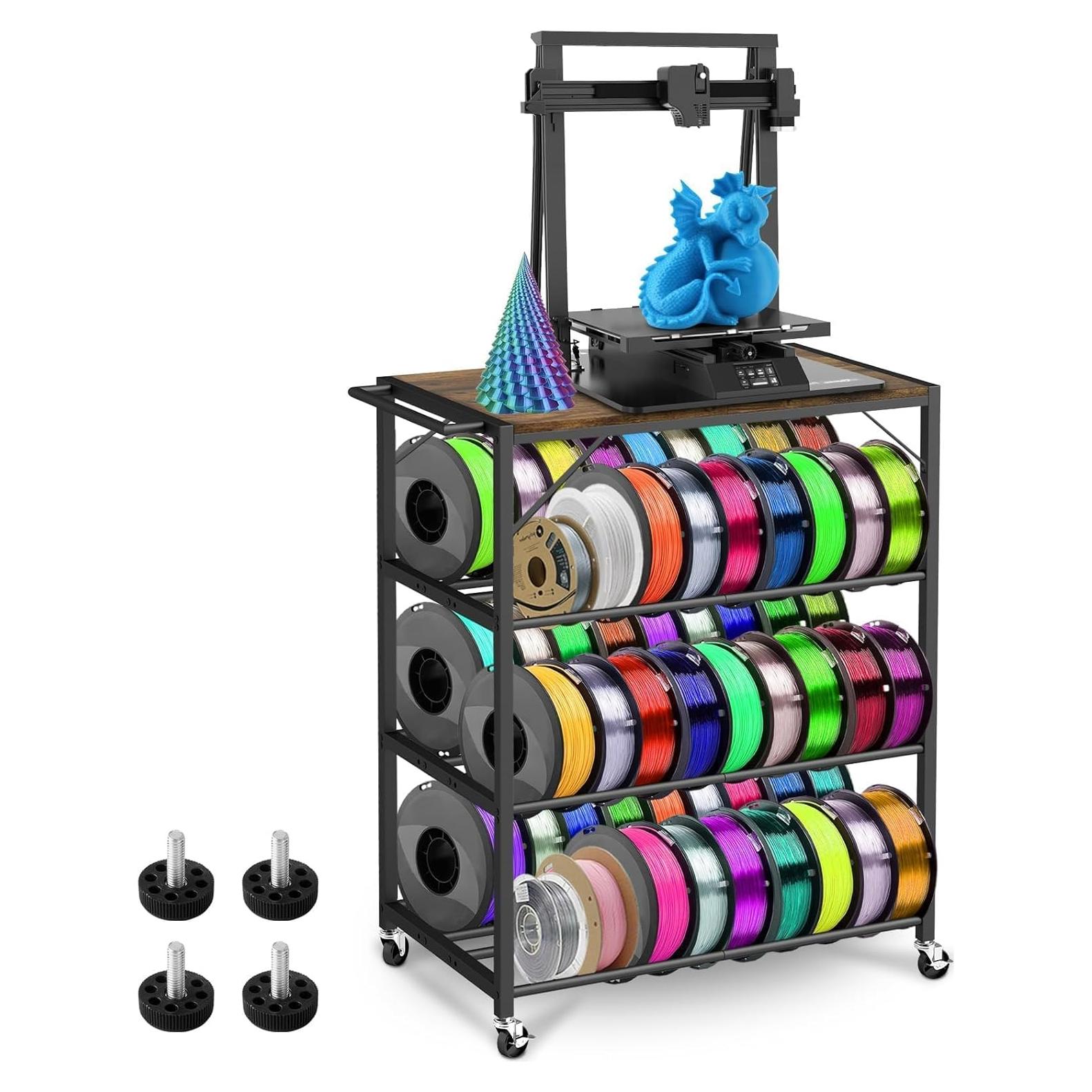 Soporte para Impresora 3D GIASSVIO 4 Niveles para 52 Bobinas