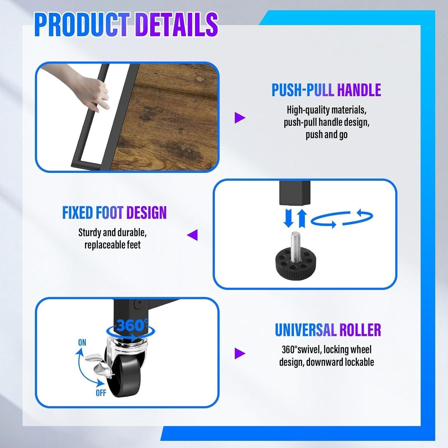 Soporte para Impresora 3D GIASSVIO 4 Niveles para 52 Bobinas