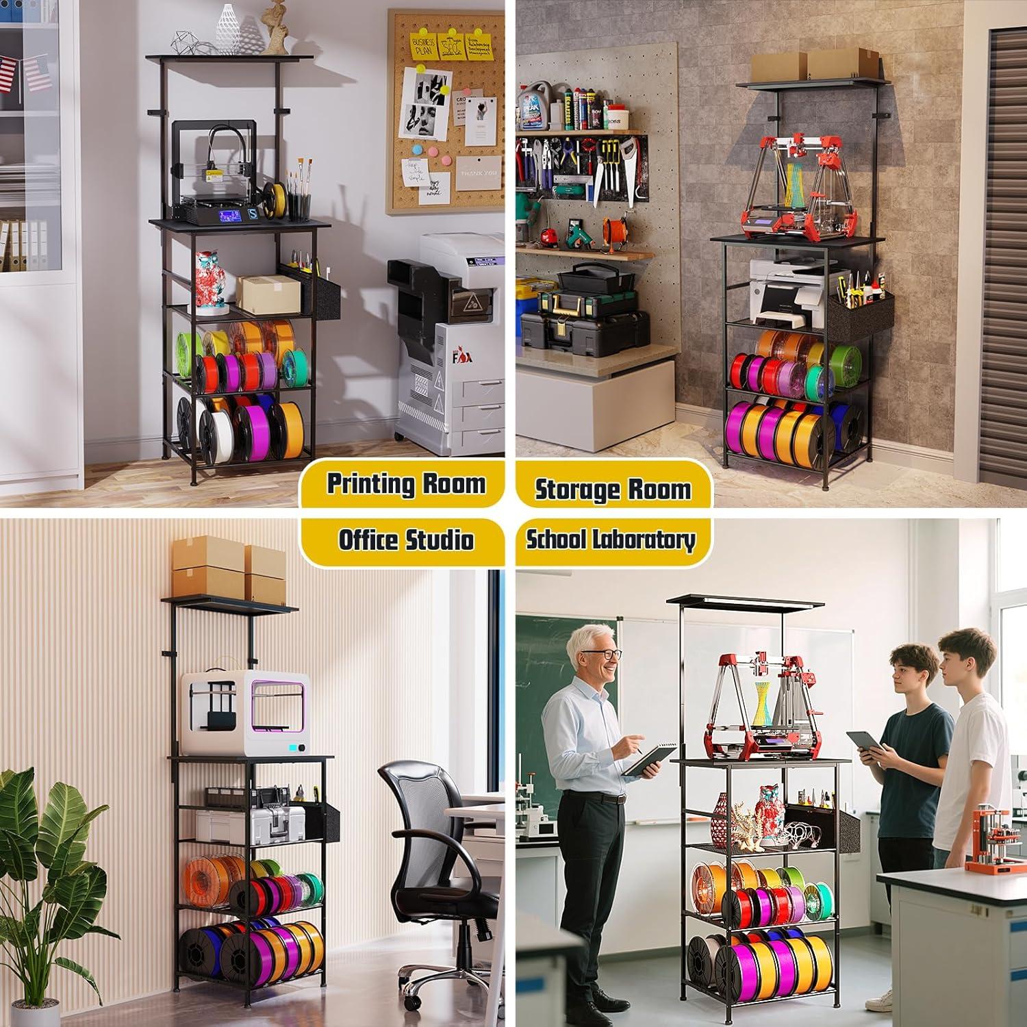 Soporte para Impresora 3D Yoimori con Almacenamiento 5 Niveles