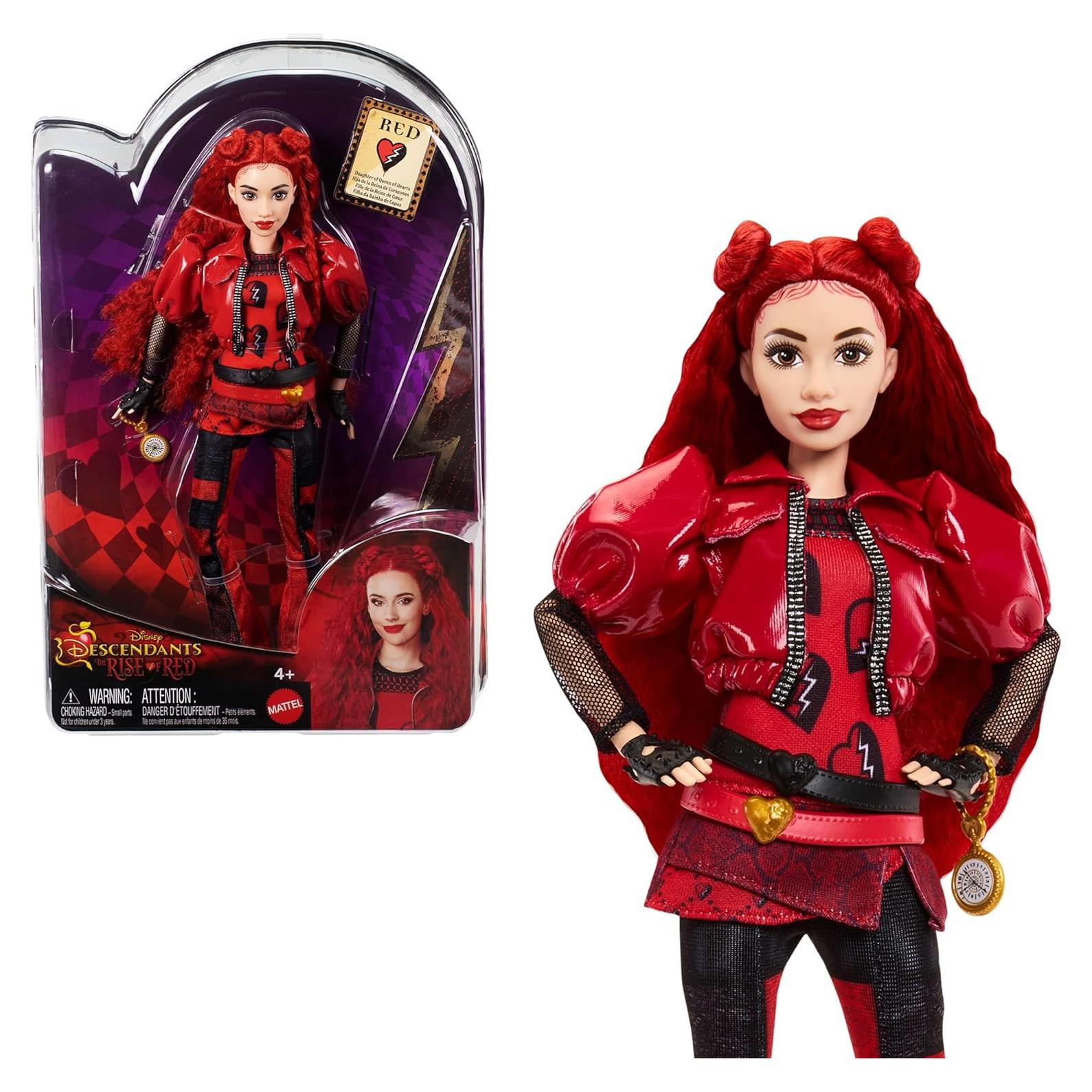 Muñeca Rojo Hija de la Reina de Corazones Mattel 27.94 cm