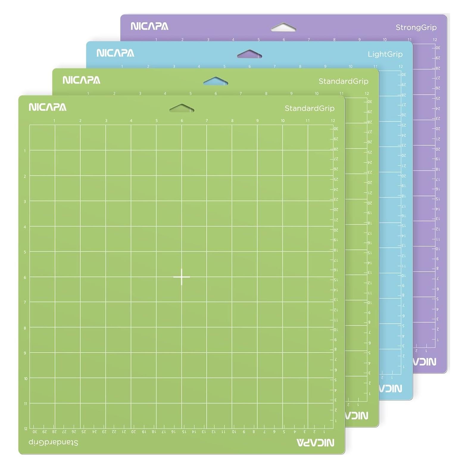 Mat de Corte Nicapa 30.48x30.48 cm Paquete de 4 Adhesivas