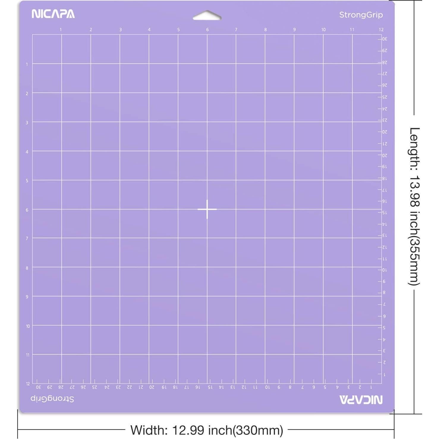 Mat de Corte Nicapa 30.48x30.48 cm Paquete de 4 Adhesivas