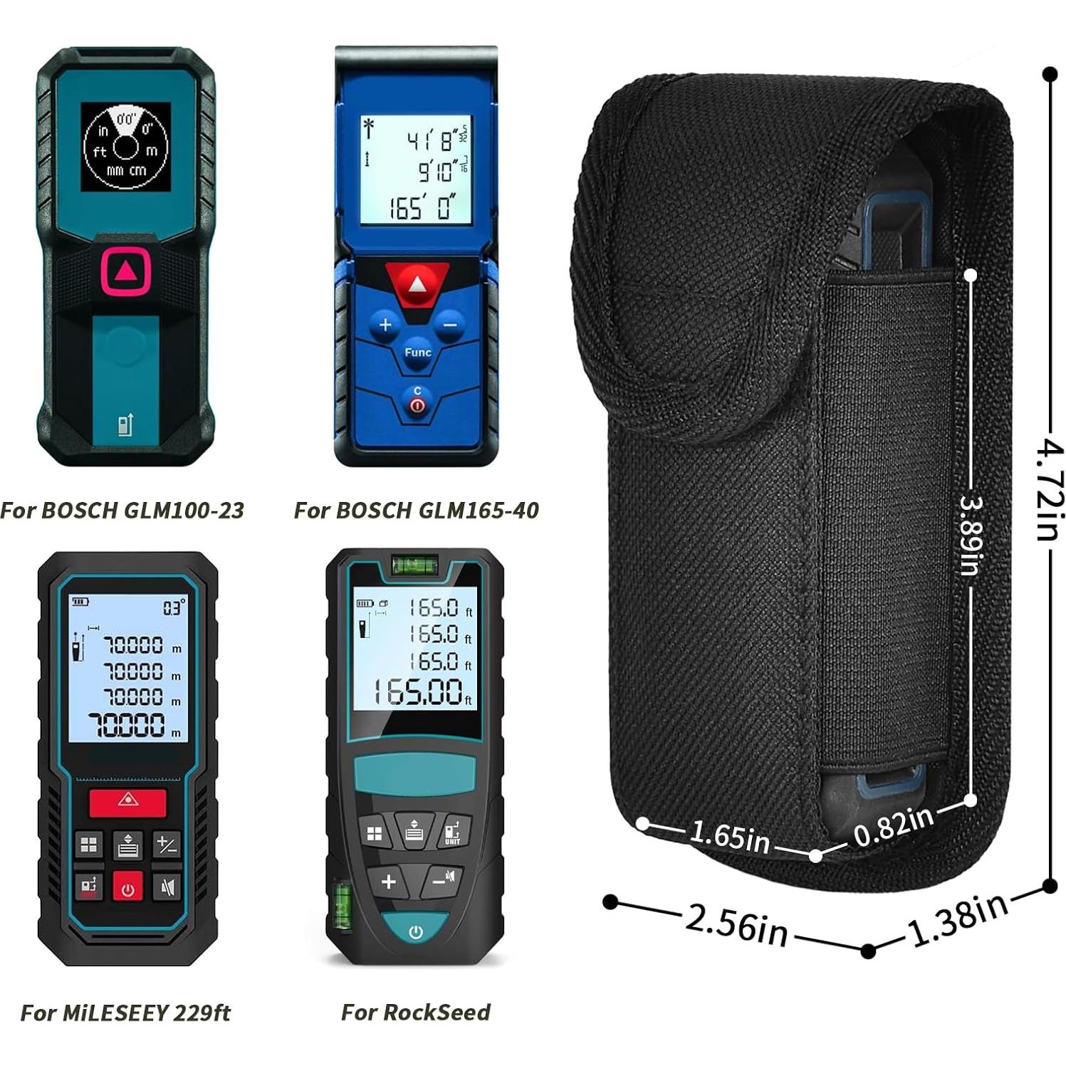 Funda para Medidor Láser Peciue - Compatible Bosch y MiLESEEY
