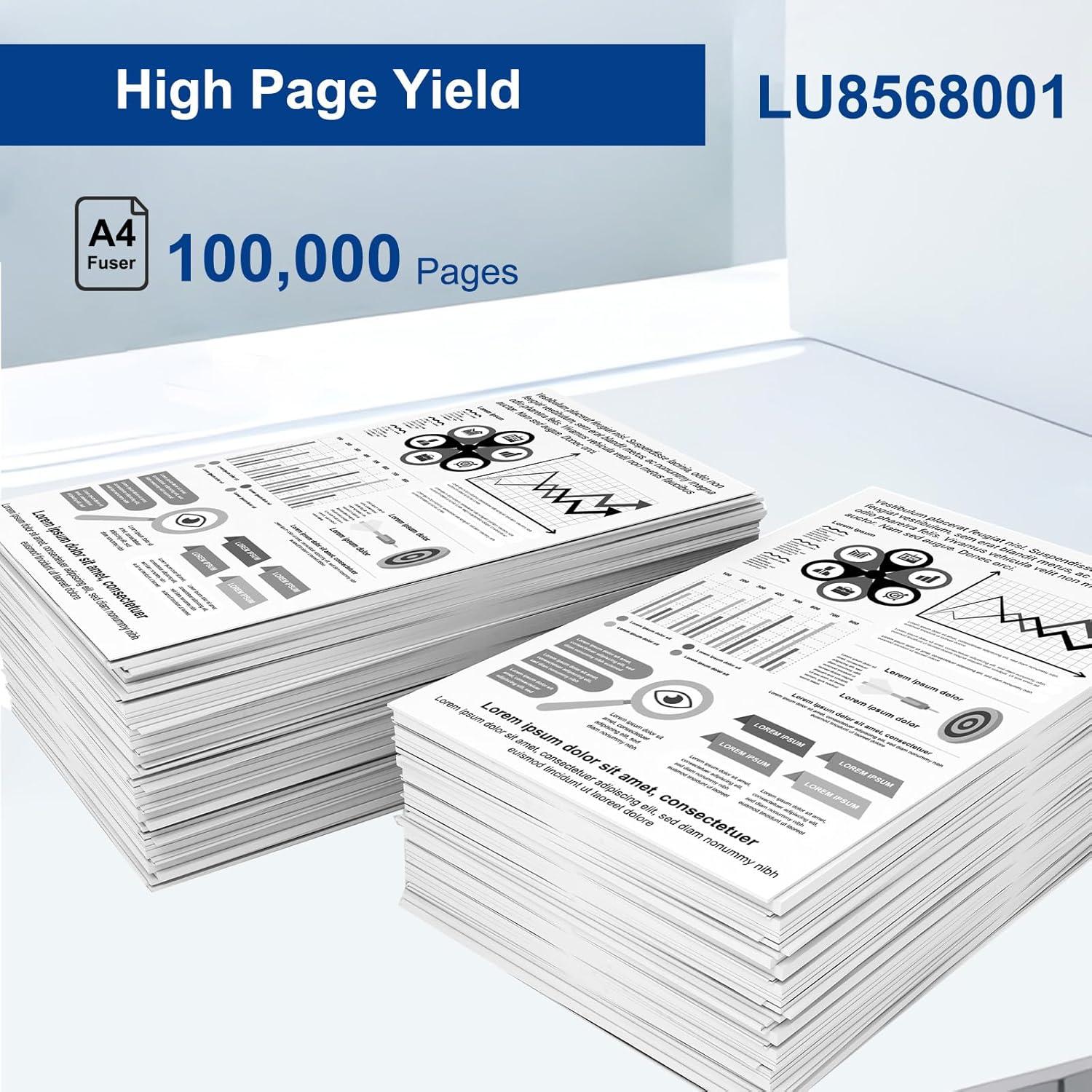 Unidad de Fusor Compatible Verveoy LU8568001 para Brother