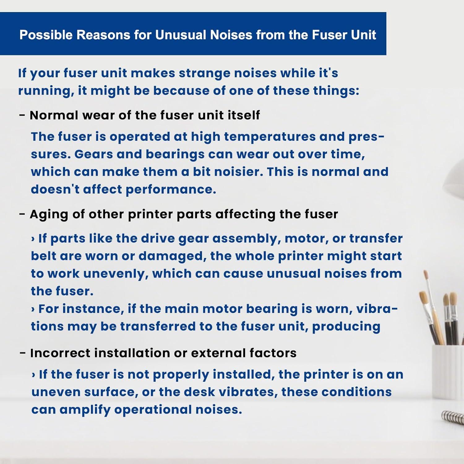 Unidad de Fusor Compatible Verveoy LU8568001 para Brother