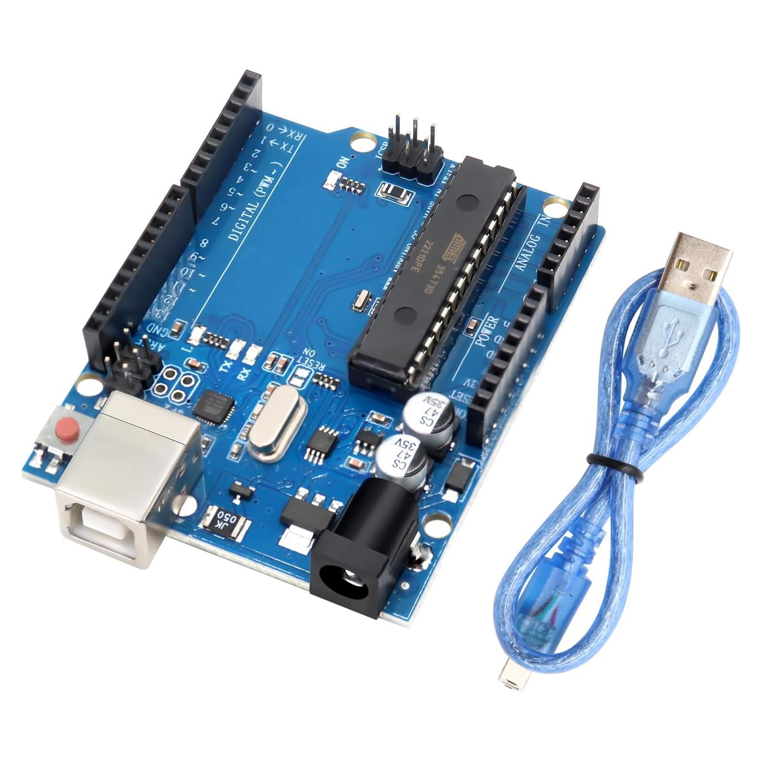 Placa de Desarrollo R3 AYWHP ATmega328P 2KB EEPROM USB