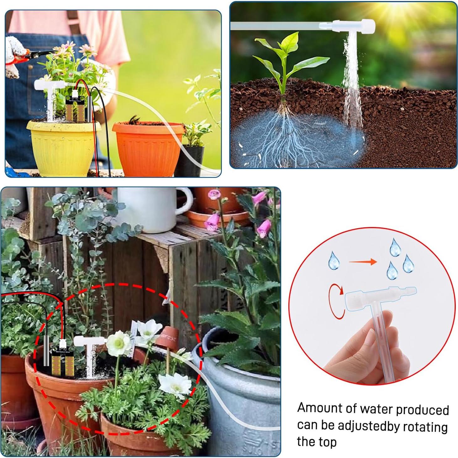 Kit de Riego Automático GeeekPi UNO R4 WiFi - 20.4x19x9.6cm