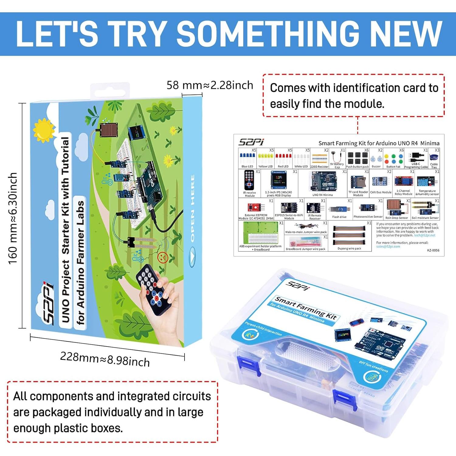 Kit de Inicio Granja Inteligente GeeekPi UNO R4 Minima