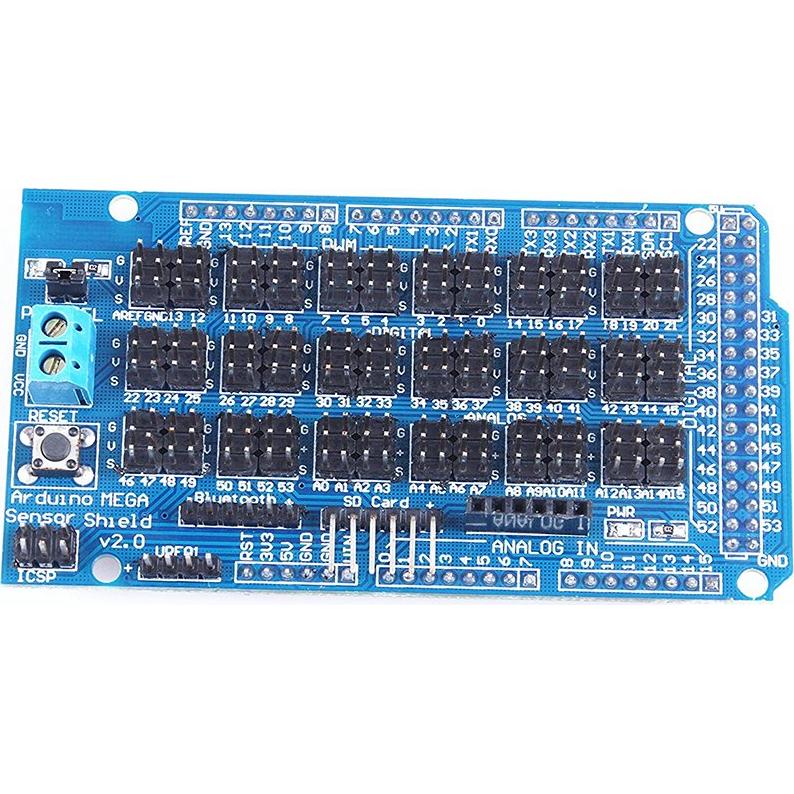 Escudo de Sensor MEGA V2.0 HiLetgo con Bluetooth y SD