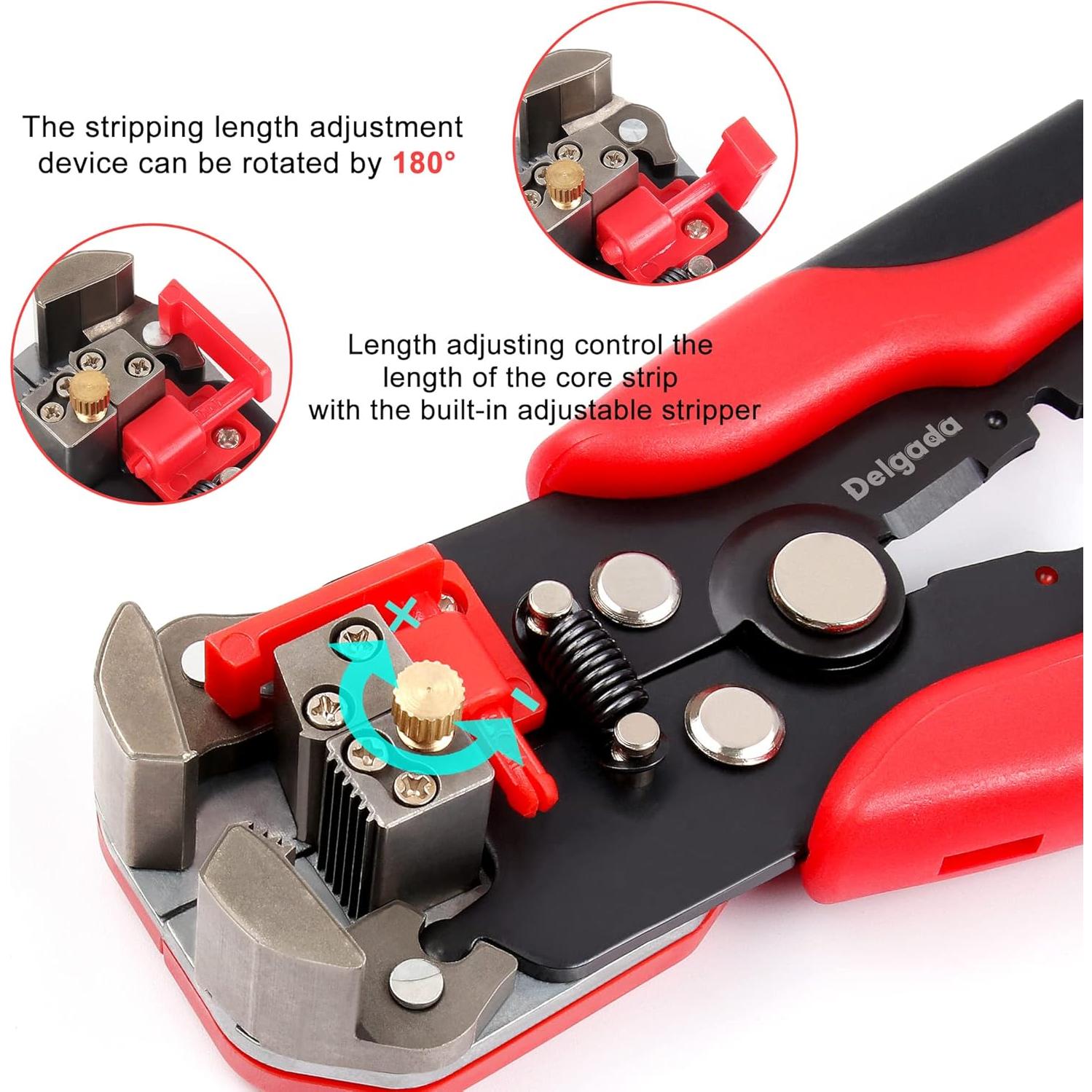 Desforradora de Cables Multifuncional Delgada D-2 0.2-6mm²
