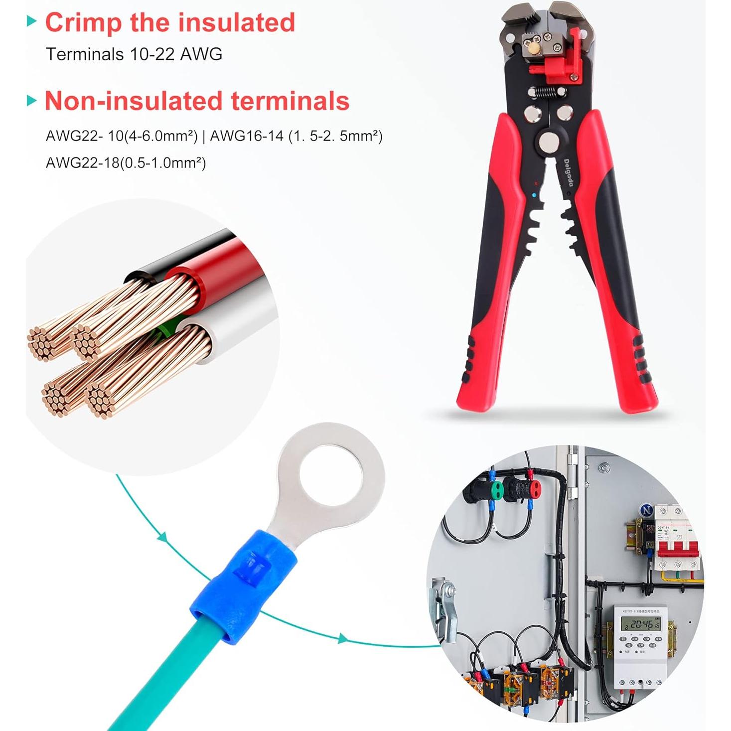 Desforradora de Cables Multifuncional Delgada D-2 0.2-6mm²