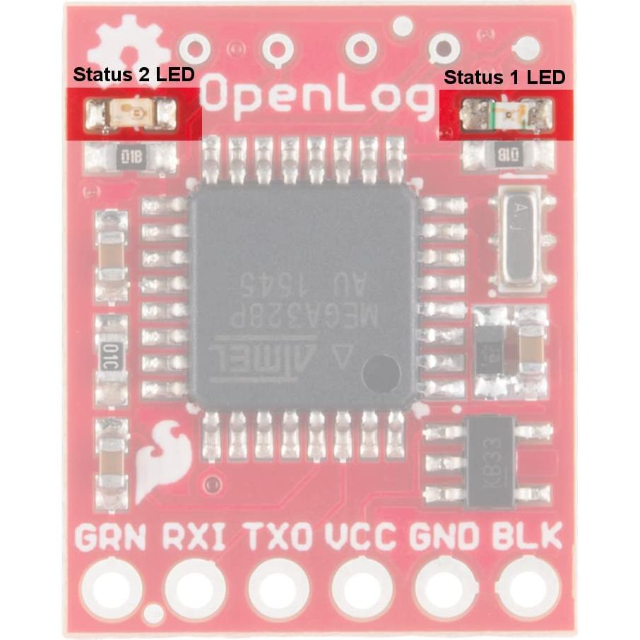 Registrador de Datos SparkFun OpenLog microSD 32GB ATmega328