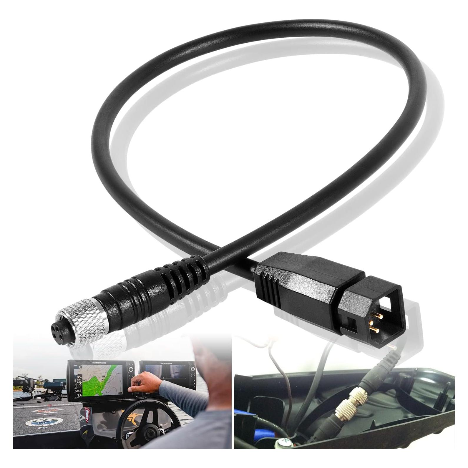 Cable Adaptador de 7 Pines johntruck para Sonar Humminbird