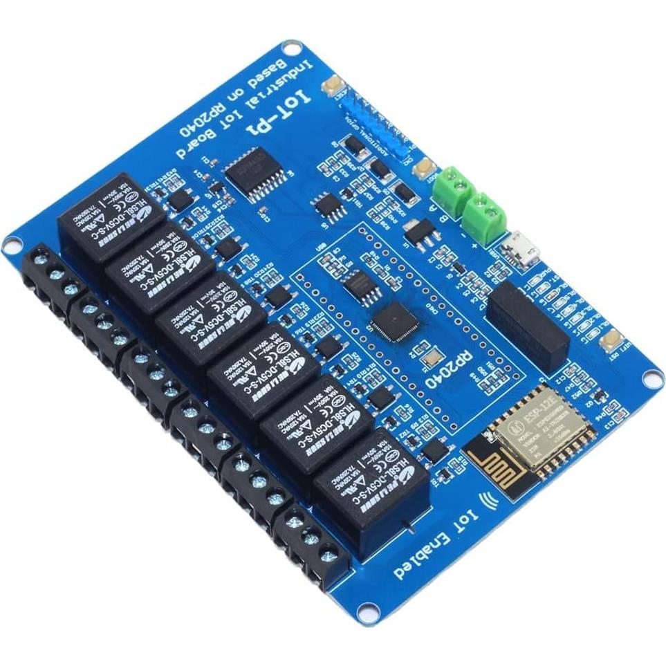 Tablero IoTPi 6 Canales SB Components RP2040 Wi-Fi ESP8266