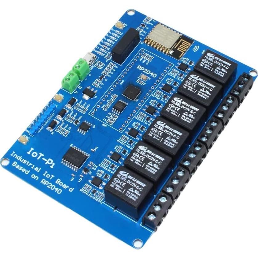 Tablero IoTPi 6 Canales SB Components RP2040 Wi-Fi ESP8266