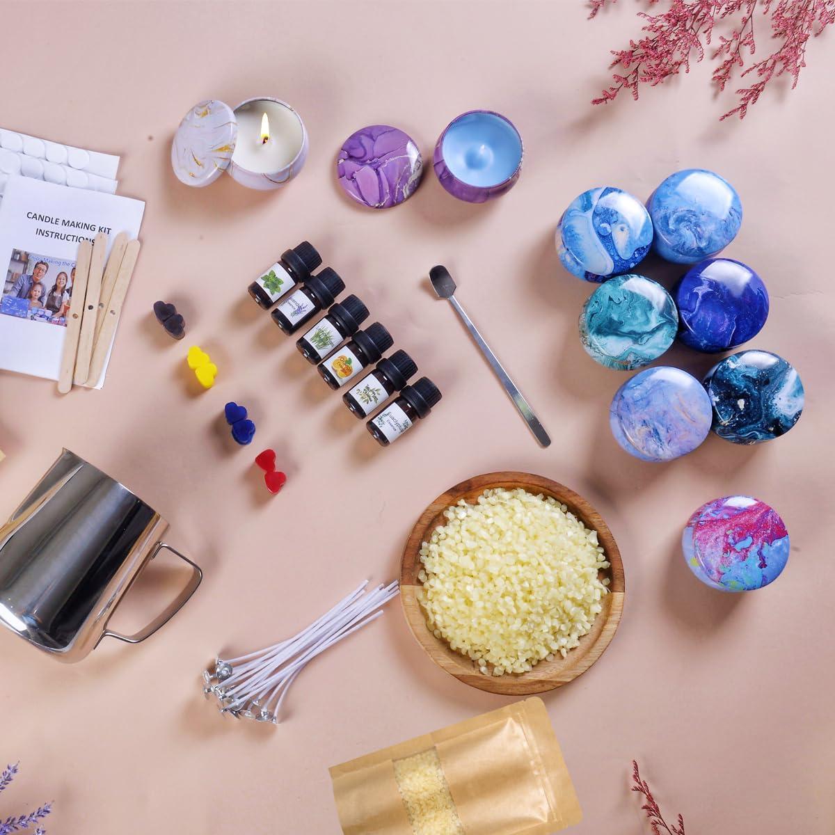 Kit de Fabricación de Velas SUPERSUN - 1,36 kg Cera de Abeja