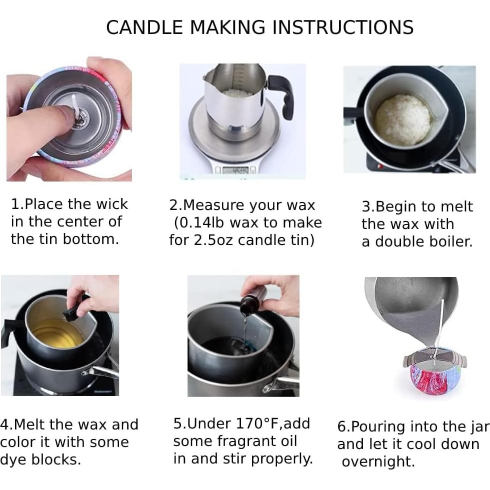 Kit de Fabricación de Velas SUPERSUN - 1,36 kg Cera de Abeja