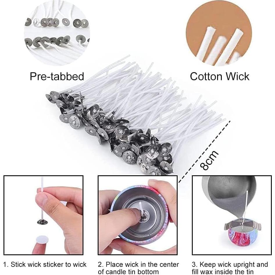 Kit de Fabricación de Velas SUPERSUN - 1,36 kg Cera de Abeja