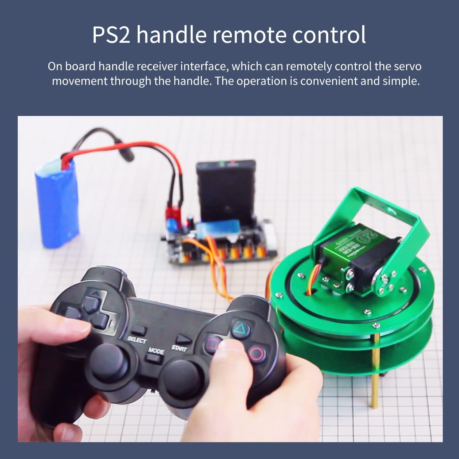 Kit Pan-Tilt Servo 2DOF Yahboom para Robot DIY - Metal 20KG