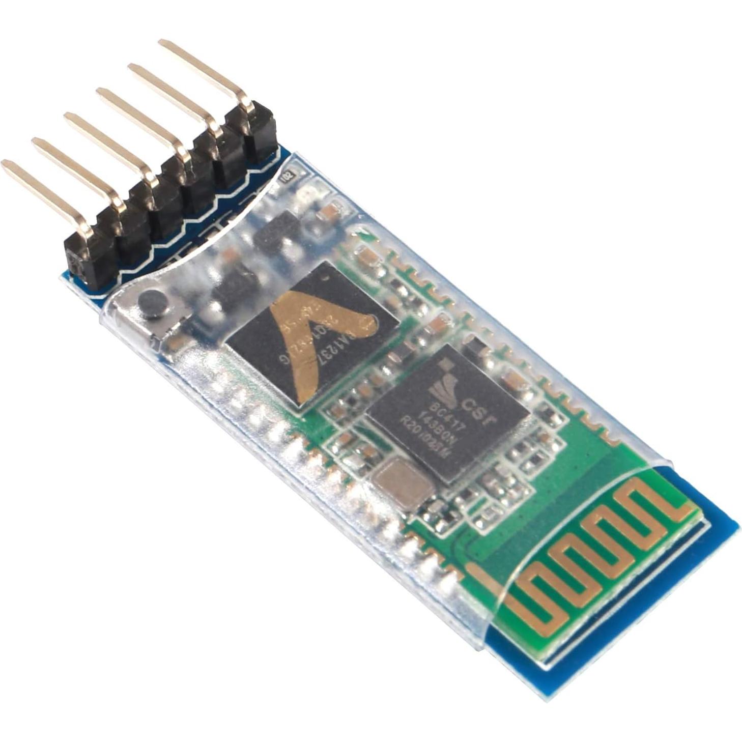 5 Módulos Bluetooth Inalámbricos HC-05 6 Pines 3.6V-6V