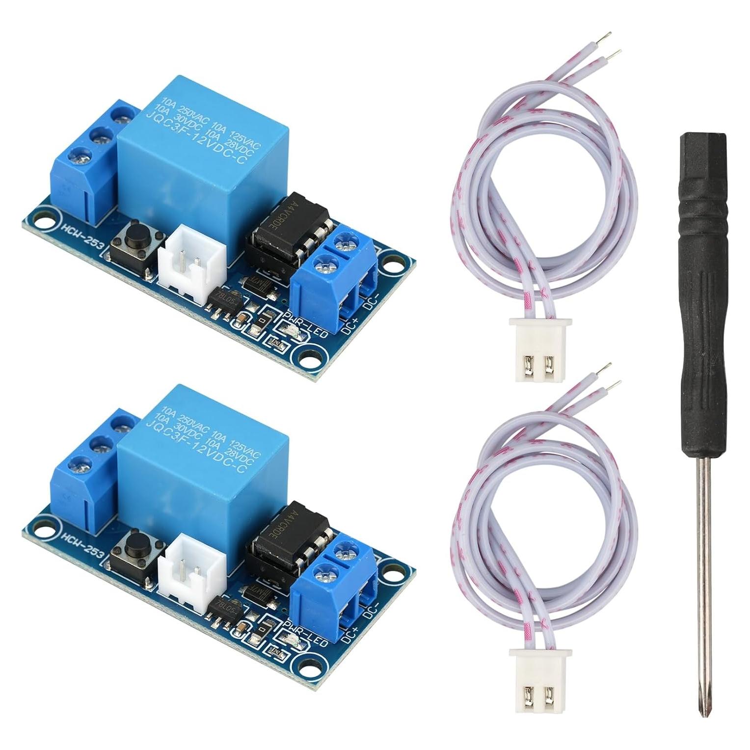 Módulo de Relé Latching 12V Unipolar MTDELE - 2 Pcs