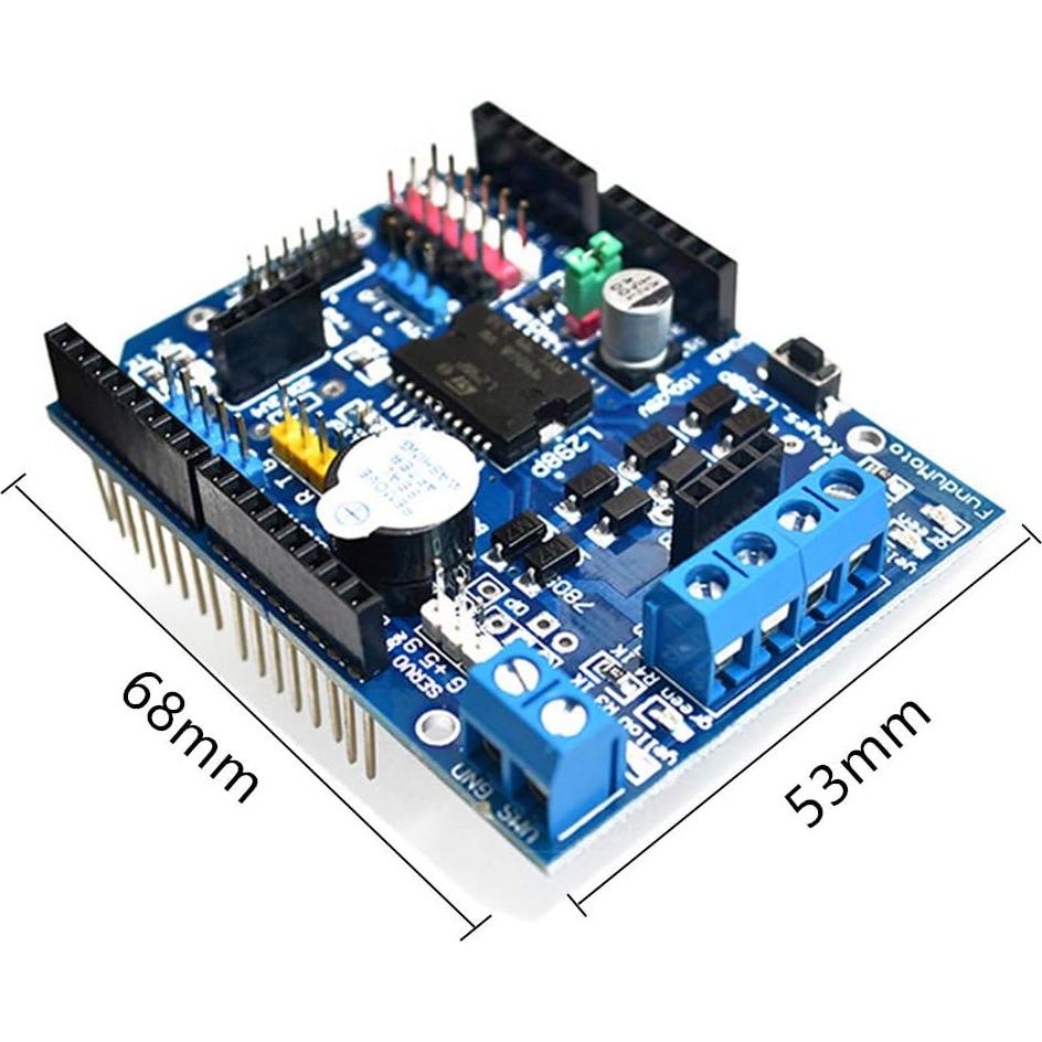 Módulo Control Motor DC FainWan L298P 2A PWM 68x53mm