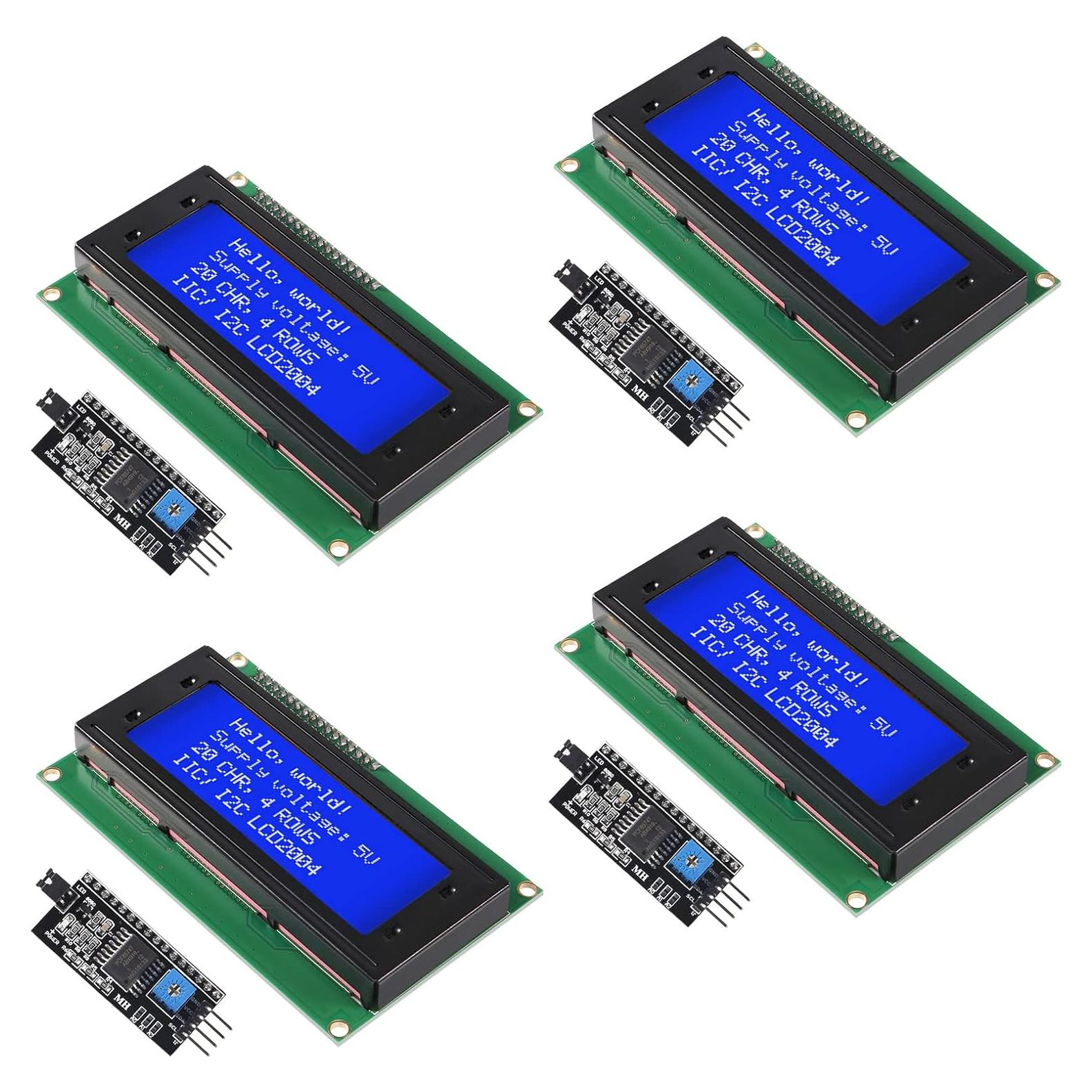 Módulo LCD 2004 Shutao 20x4 Retroiluminación Azul 5V