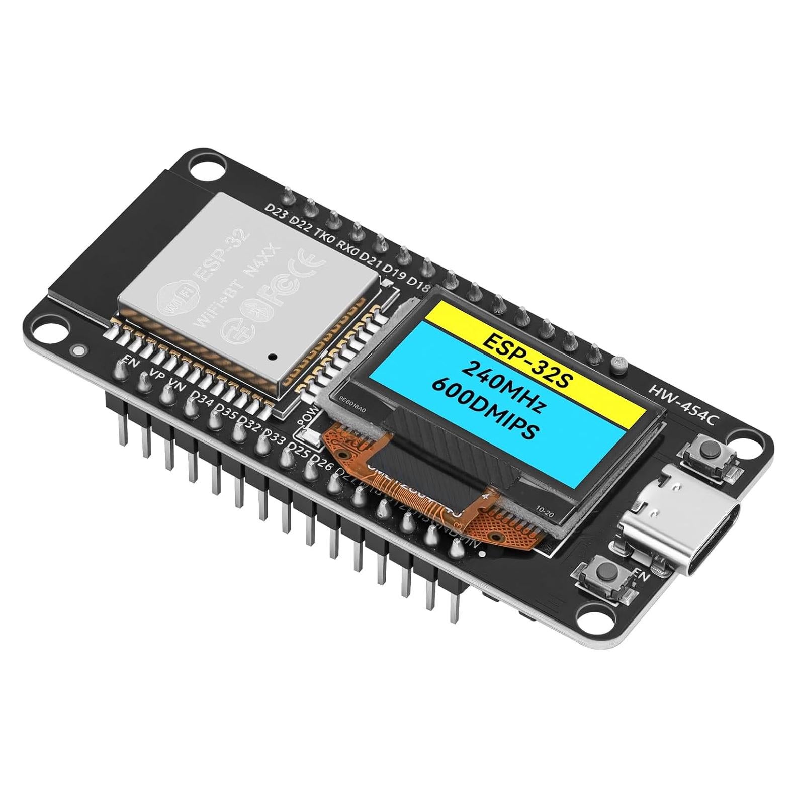 Placa de Desarrollo ESP32 Meshnology con Pantalla OLED 0.96"