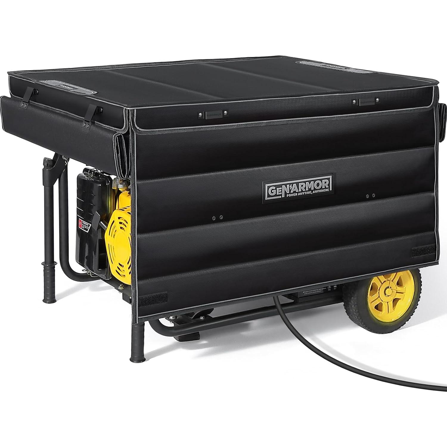 Cubierta de Generador GenArmor Negra Impermeable 4000W-13000W