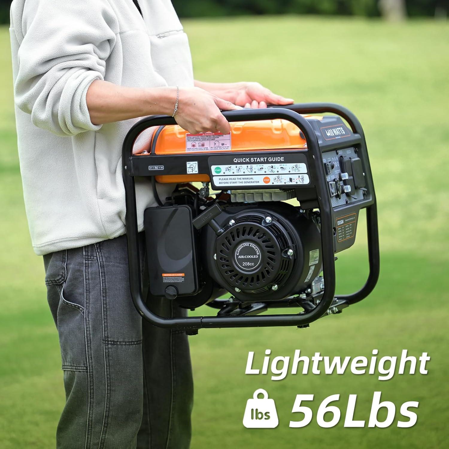 Generador Inversor Oxseryn EDOG10 4400W Gasolina Bajo Ruido