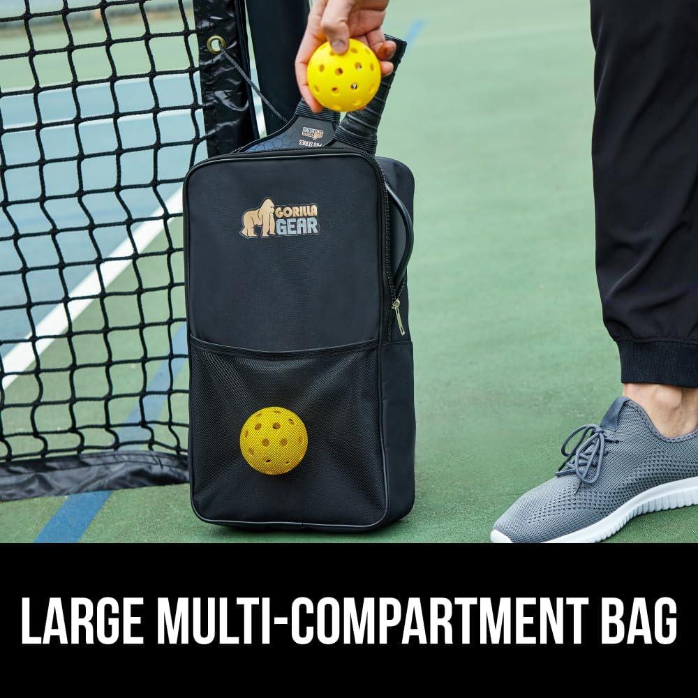 Juego de Pickleball GORILLA GRIP 9 Piezas con Palas y Pelotas