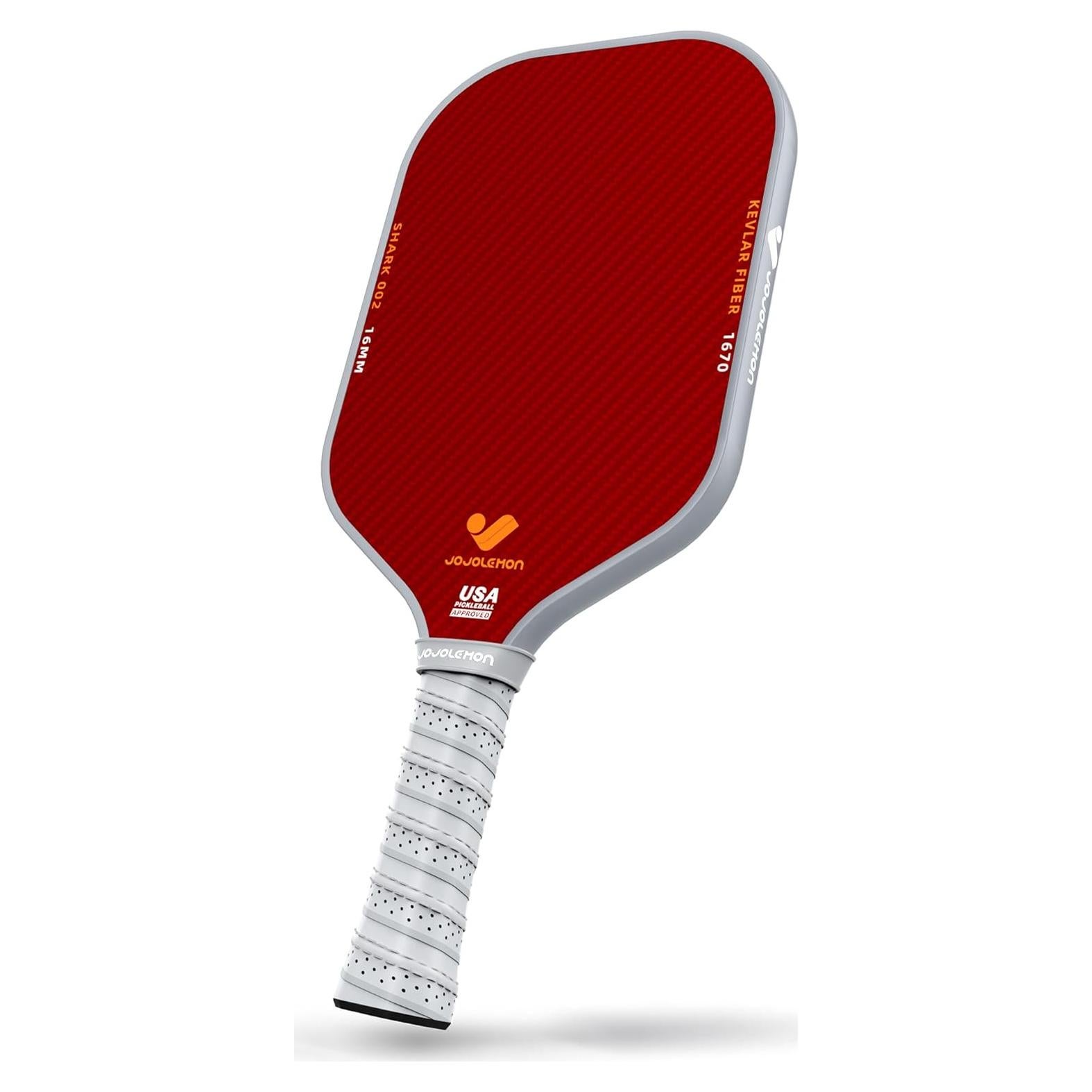 Pala de Pickleball Jojolemon Shark002 Fibra de Carbono 230g
