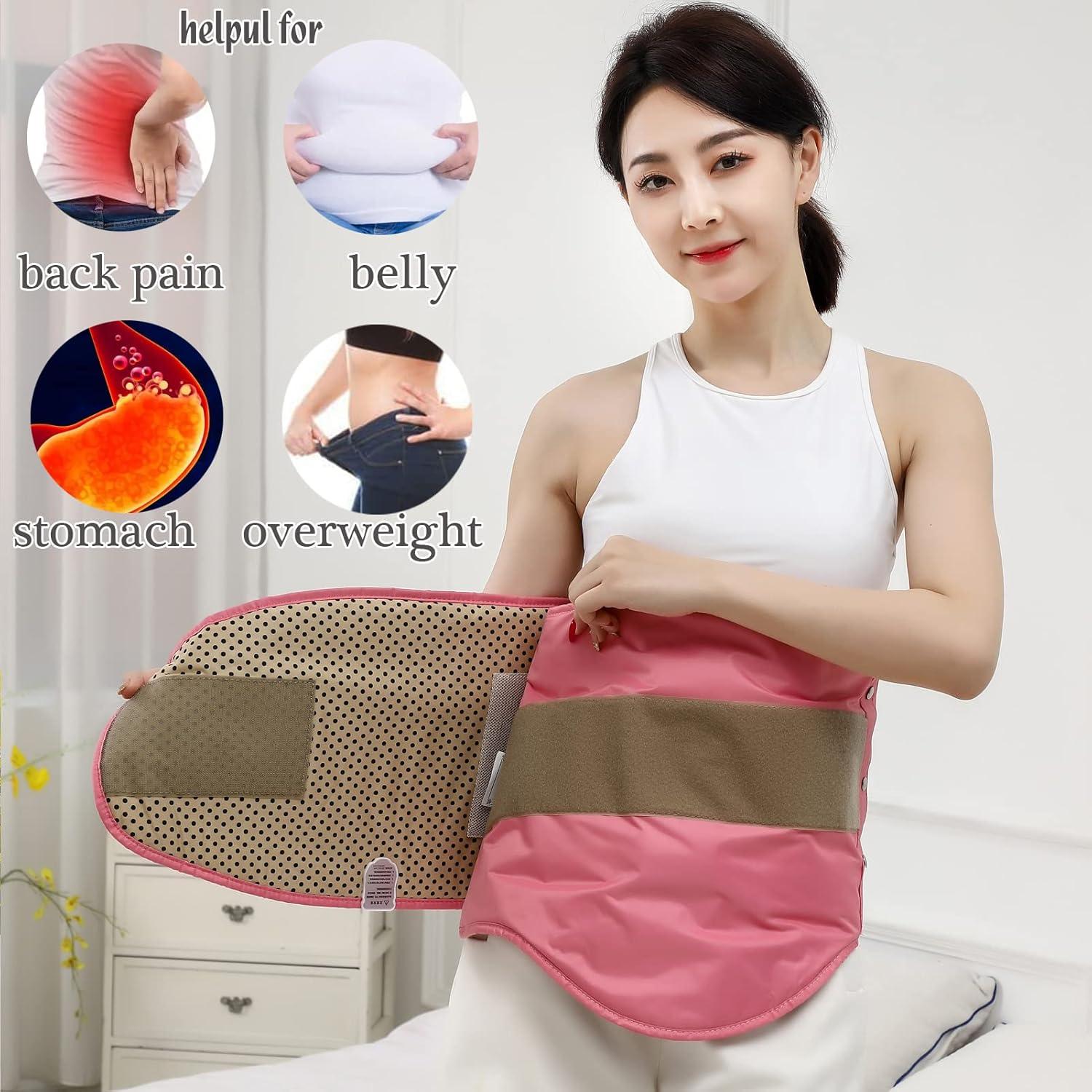 Cinturón de Sauna Calentador V ddhoger con Masaje Vibratorio