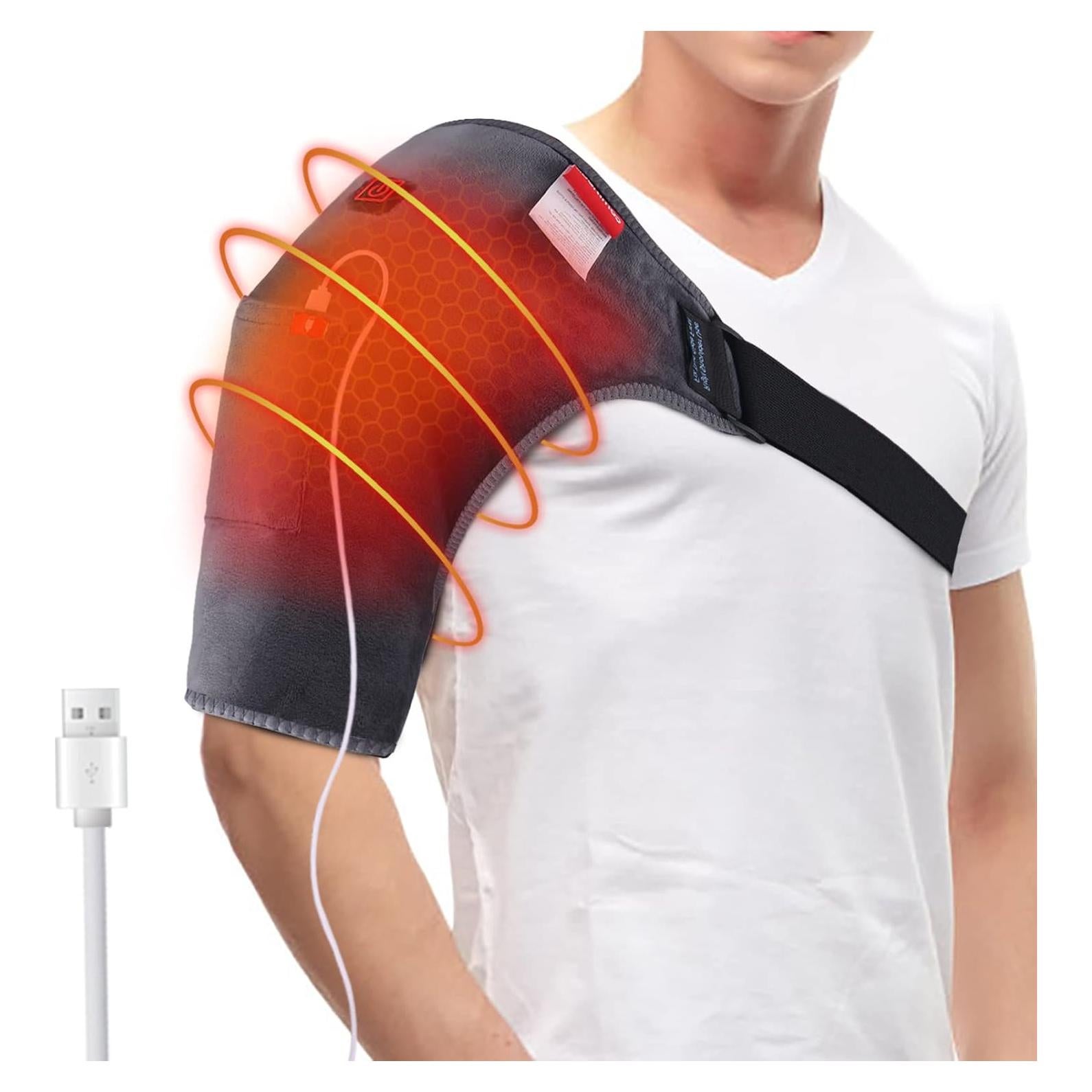 Almohadilla de Calor USB Comfheat para Hombros 3 Niveles