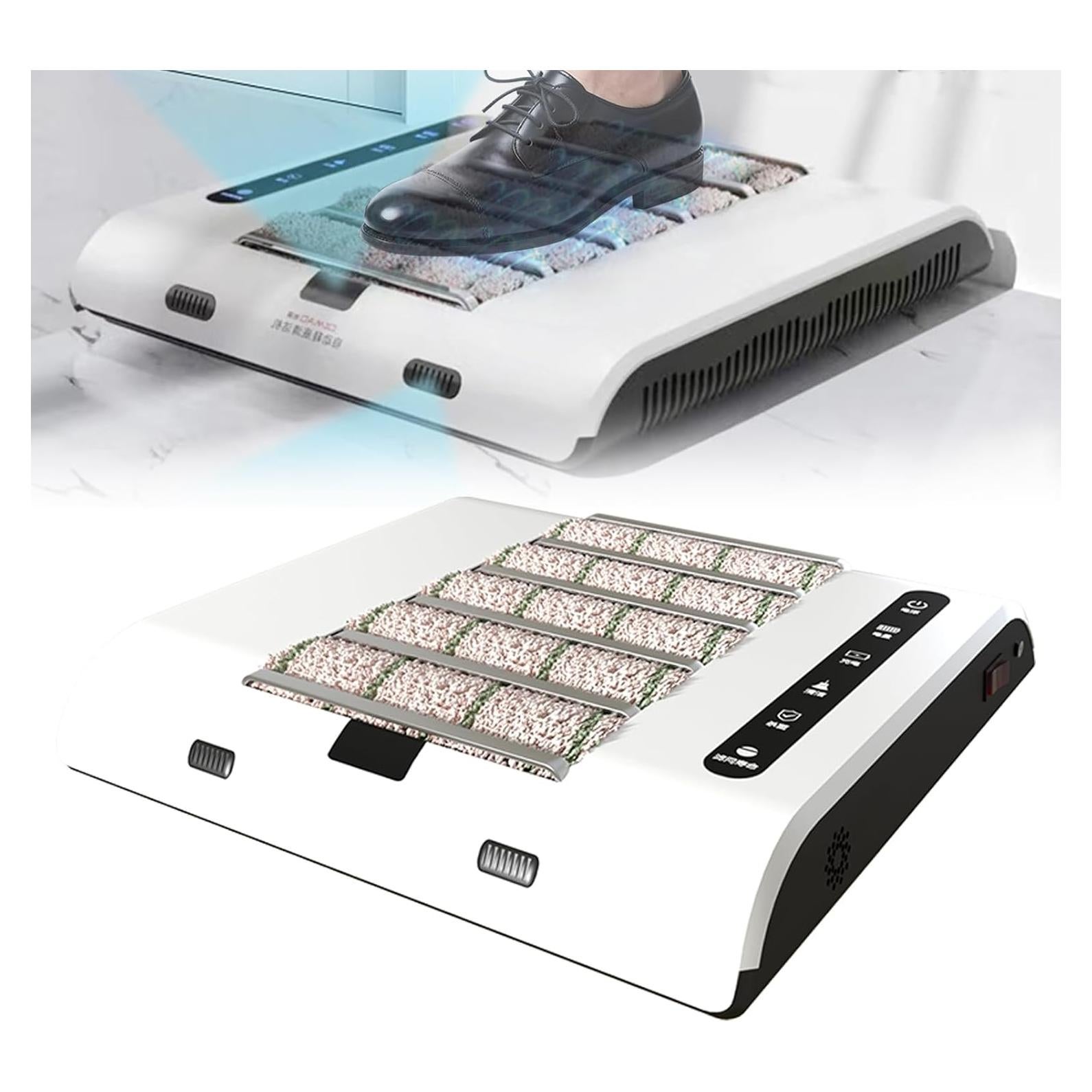 Limpiador de Suelas Automático Recargable 1000PA Blanco