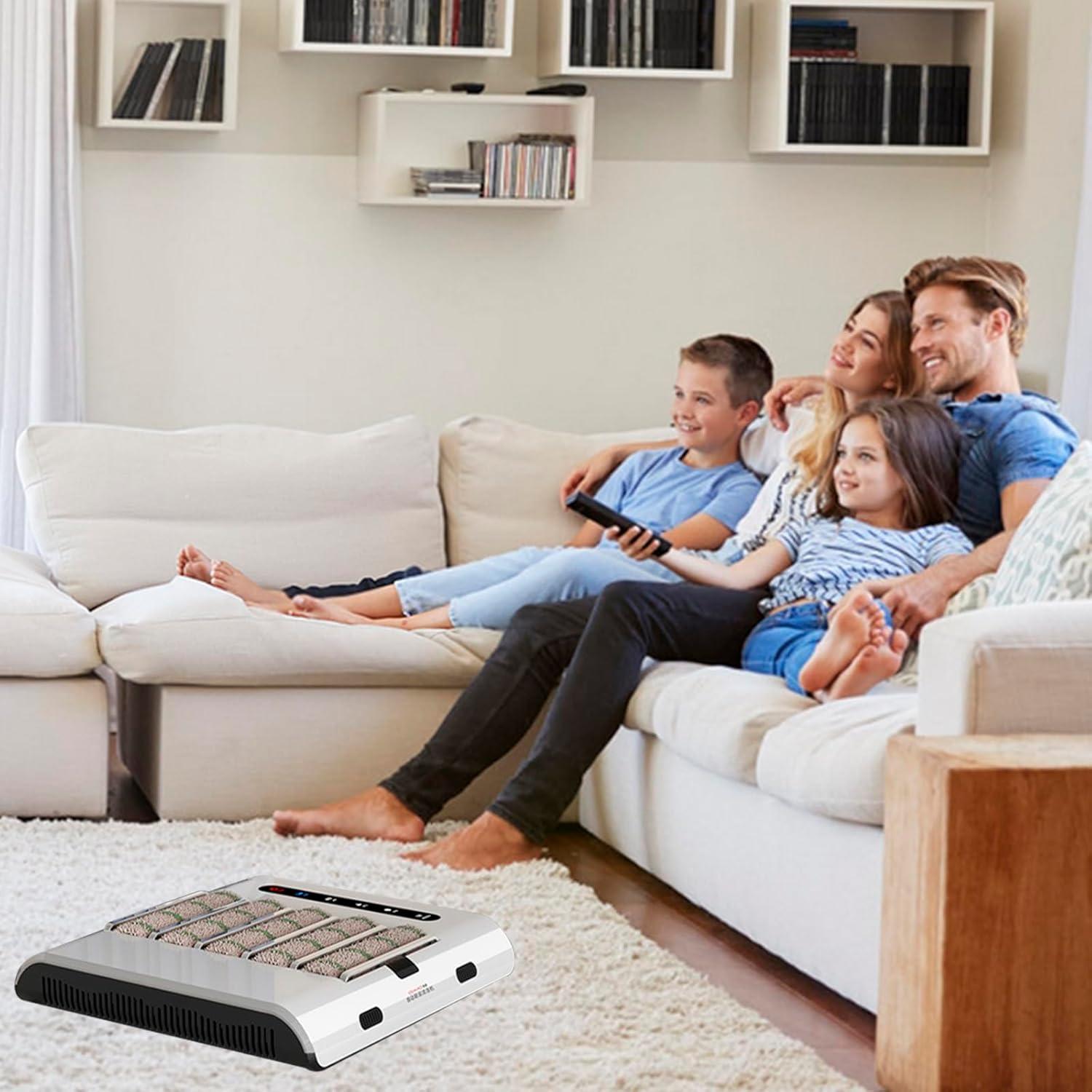 Limpiador de Suelas Automático Recargable 1000PA Blanco