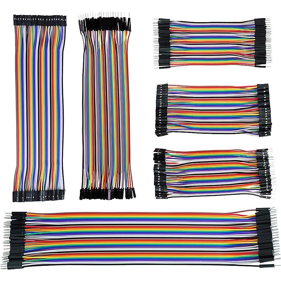 Módulo Lector de Tarjeta Micro SD + 240 Cables Jumper Multicolores