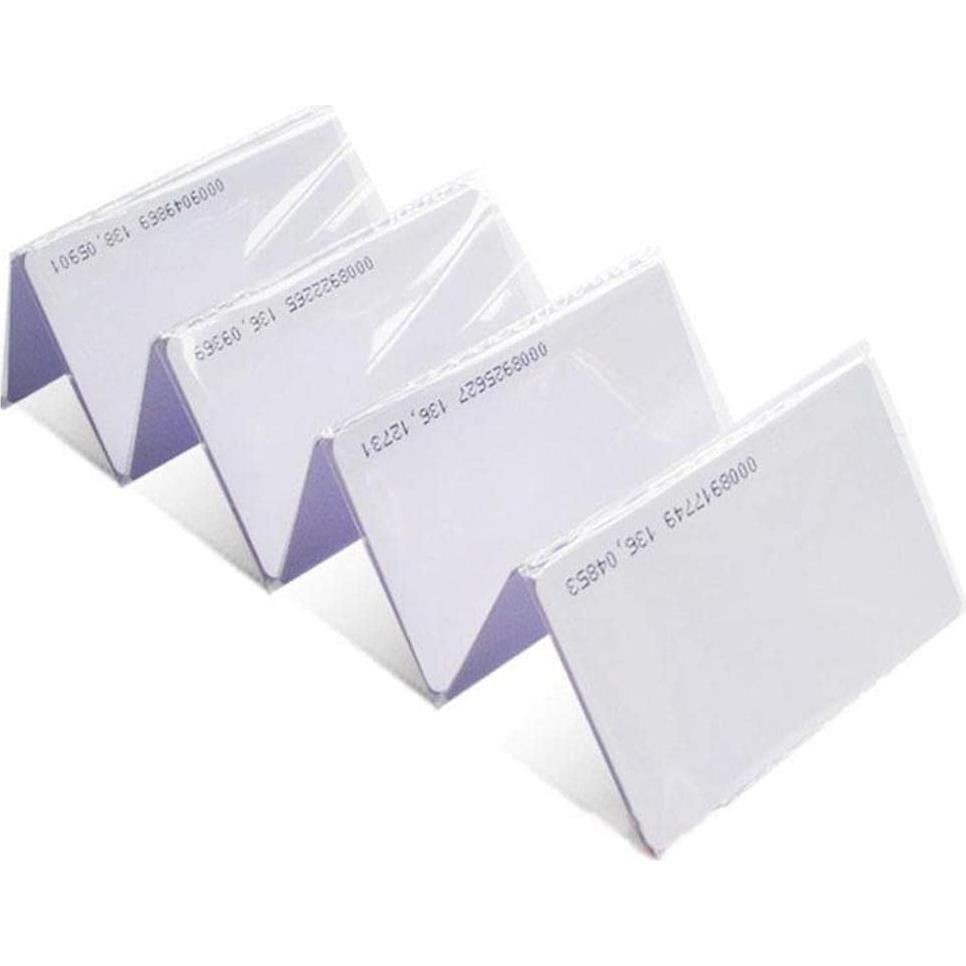 Tarjetas RFID YARONGTECH EM4100 125kHz Vacías 100 Pack