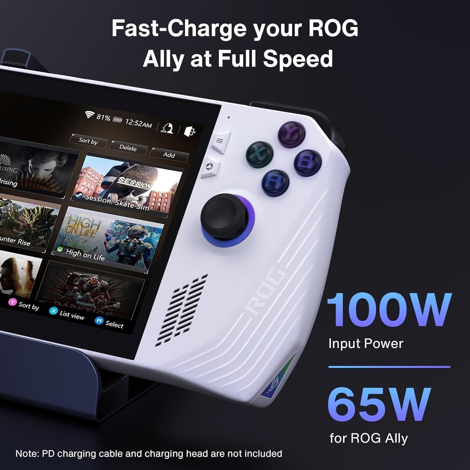 iVANKY Estación Acoplamiento 8-en-1 4K para ROG Ally y Steam Deck