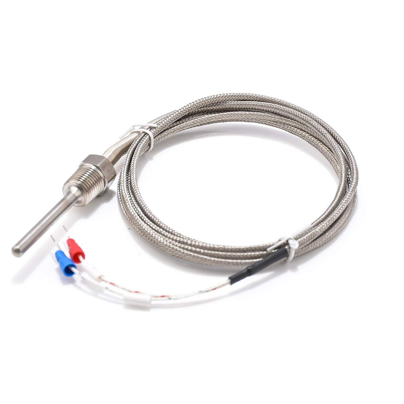 Termopar K Tipo Impermeable Jaybva 0~500°C 2m Acero Inoxidable