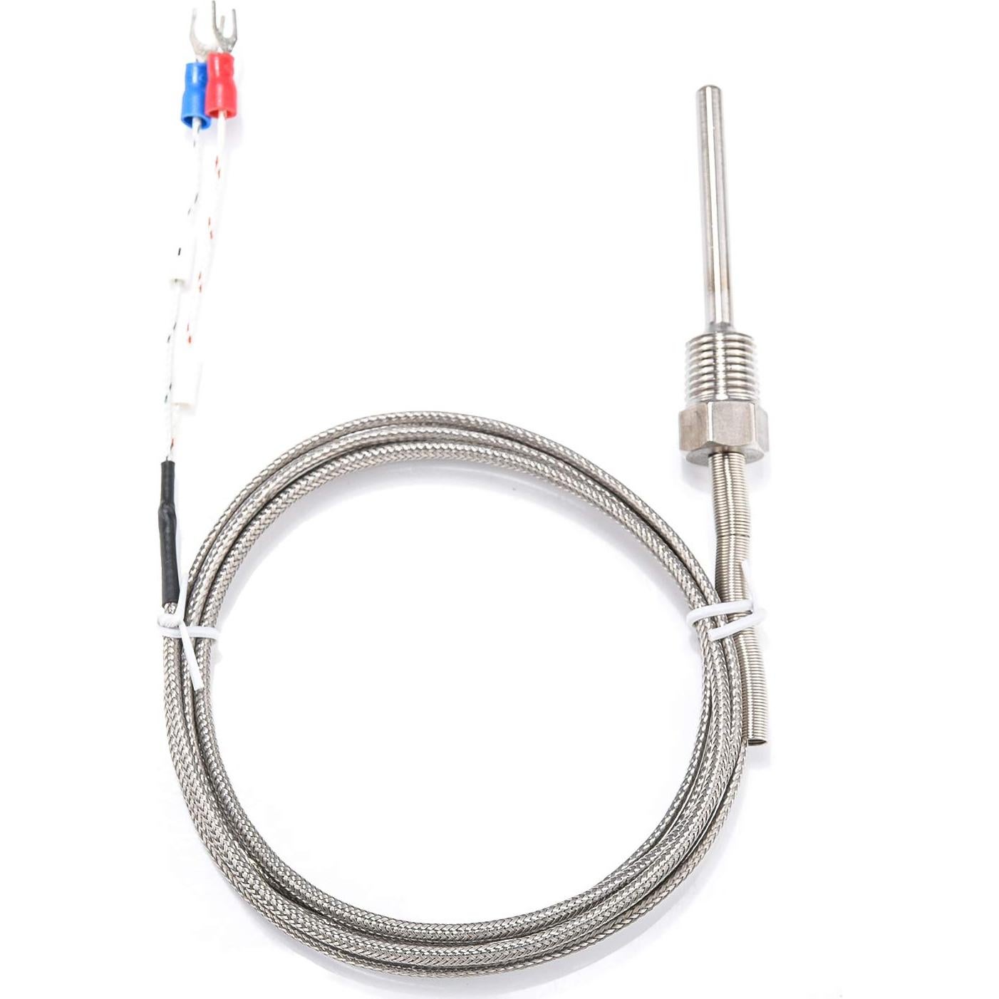 Termopar K Tipo Impermeable Jaybva 0~500°C 2m Acero Inoxidable