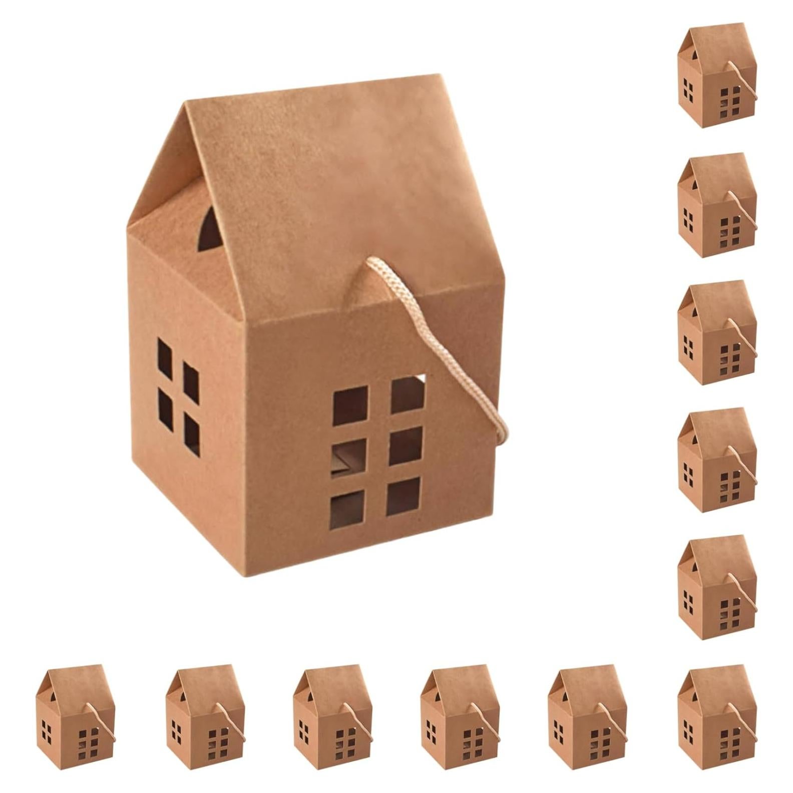 Cajas de Caramelo HAN SHENG 30 Pcs Papel Kraft Casa