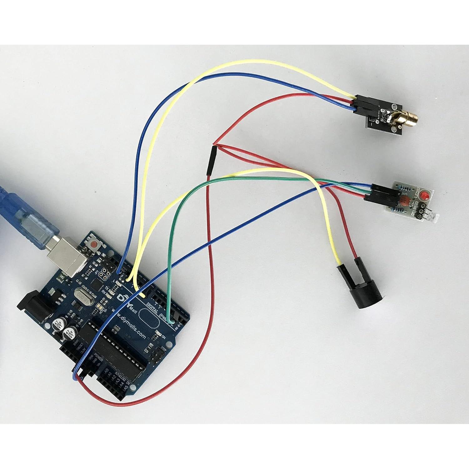Módulo Transmisor Láser 5V DIYmall - Paquete de 10 Piezas