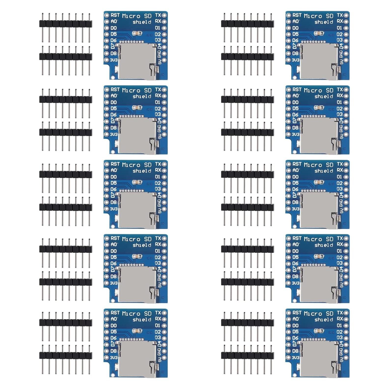 Escudo Micro SD ACEIRMC para WeMos D1 Mini - 10 Pcs