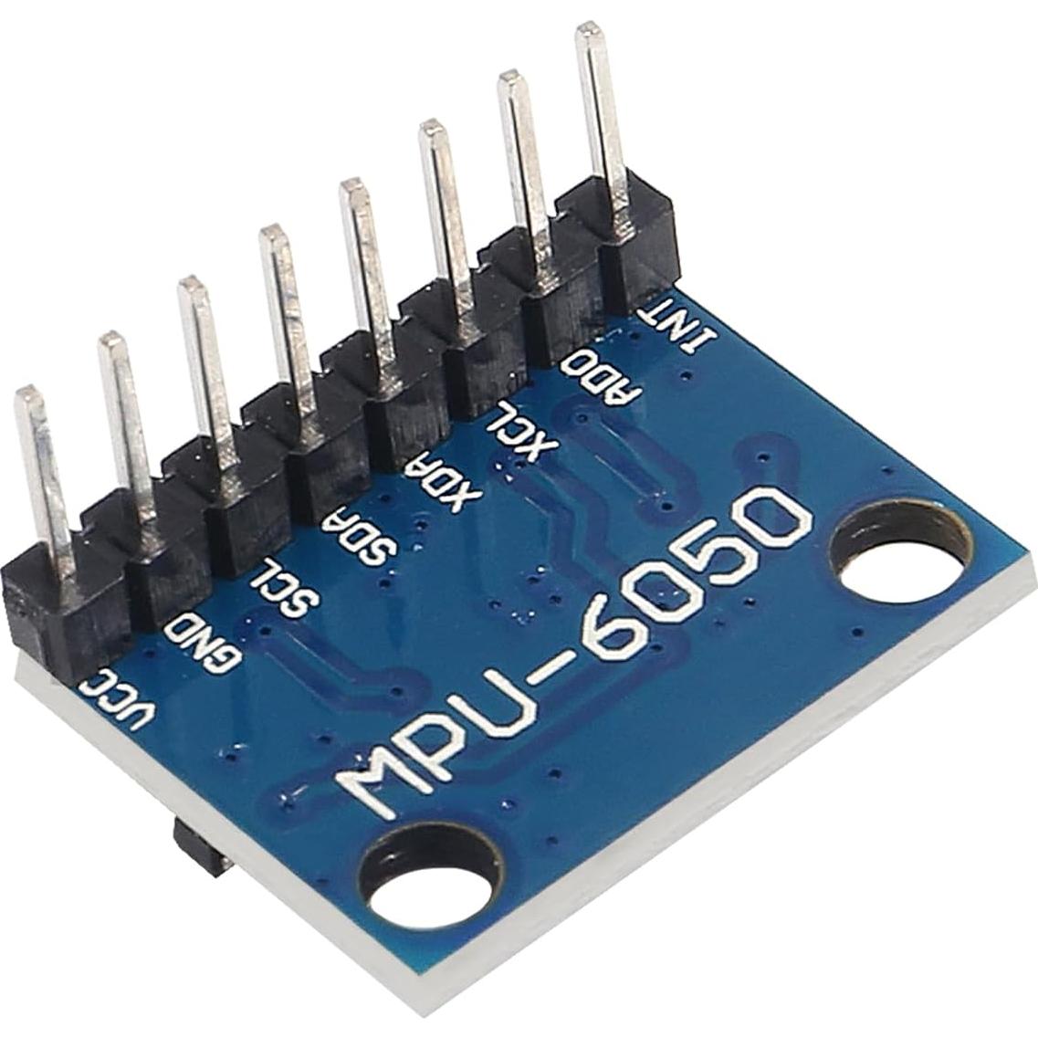 6 Módulos GY-521 MPU-6050 Acelerómetro Giroscopio 3 Ejes IIC