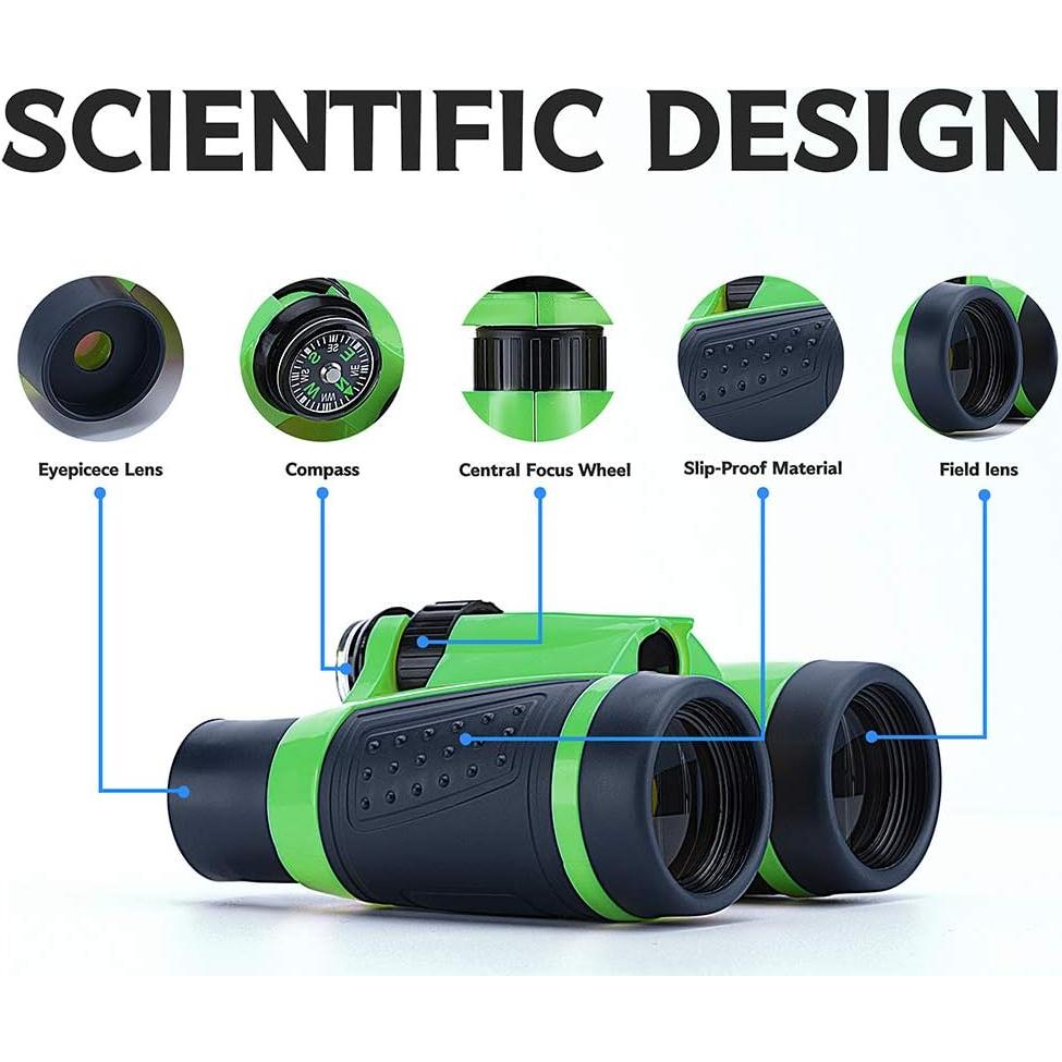 Binoculares Compactos Vanstarry 5x30 para Niños Impermeables