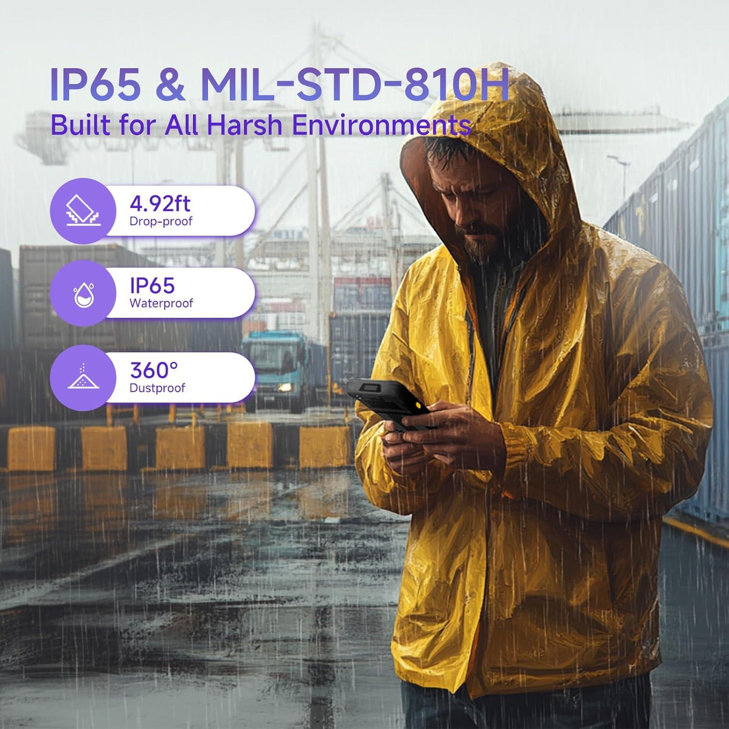 Tableta Rugged I61J ONERugged 6.5" Windows 11 Pro 8GB/128GB